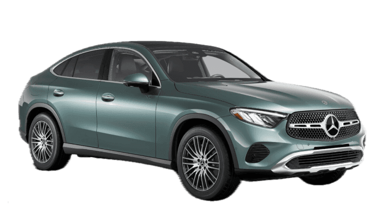 2026 Mercedes-Benz GLC Coupe 300 4MATIC Exterior - Verde Silver Metallic