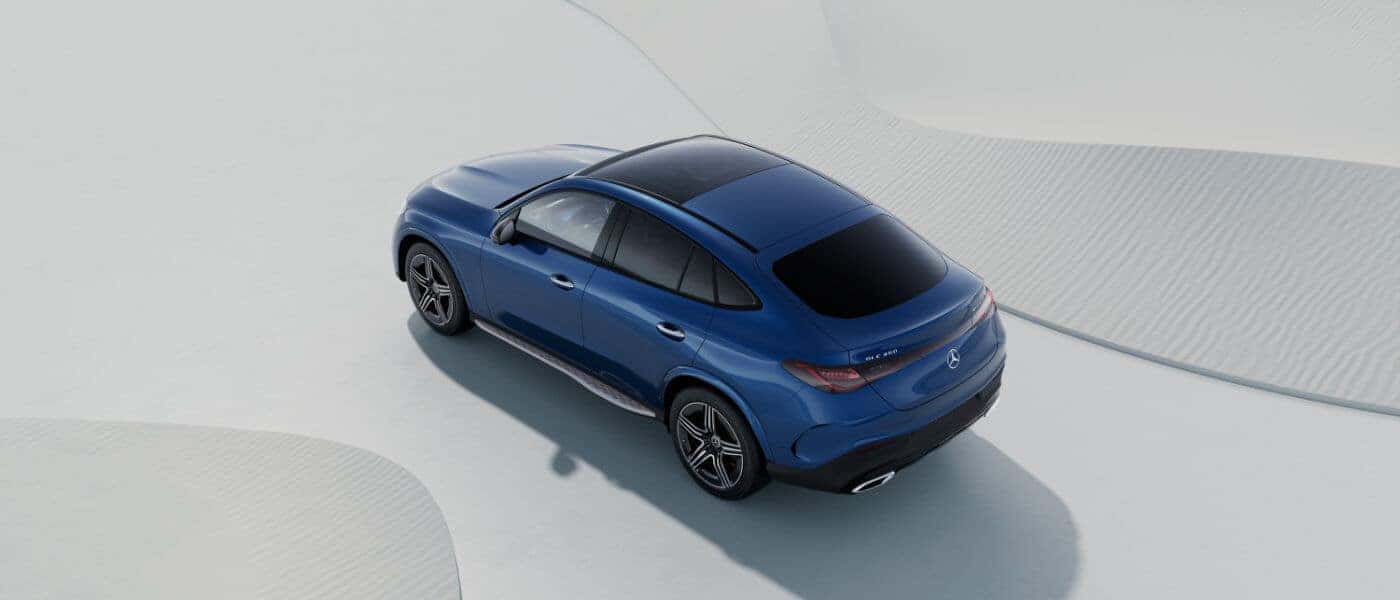 2026 Mercedes-Benz GLC Coupe Exterior Birdseye