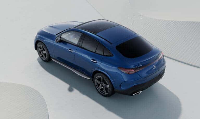 2026 Mercedes-Benz GLC Coupe Exterior Birdseye
