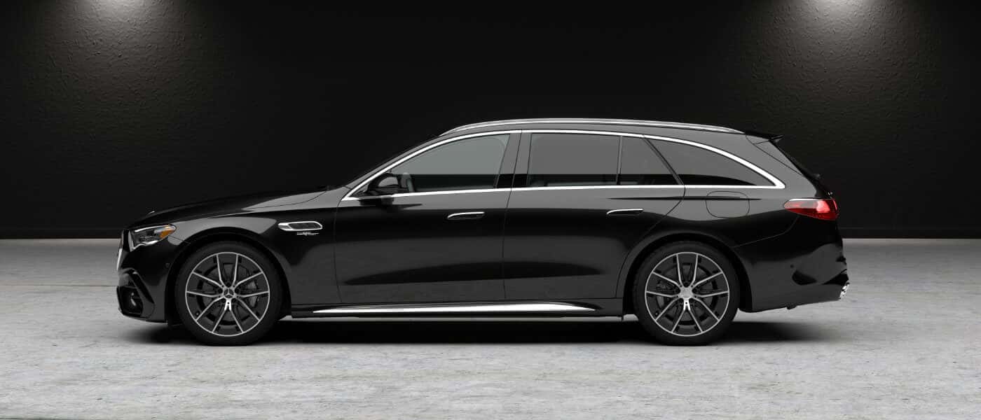 2026 Mercedes-Benz E-Class All-Terrain Exterior Side Parked In Dark Room