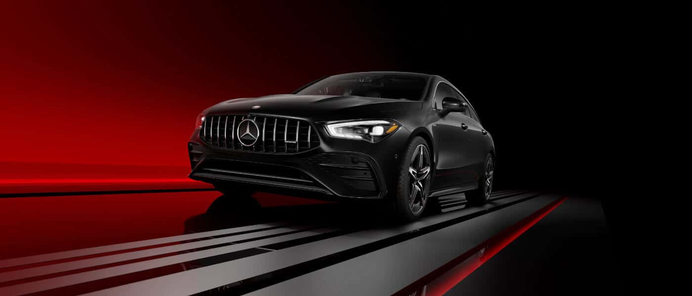 2026 Mercedes-Benz CLA Coupe Exterior Dark Backdrop