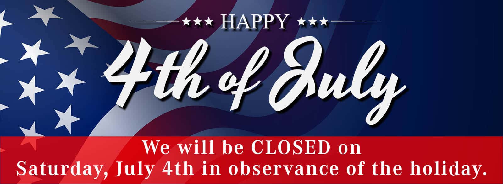 Holiday Hours