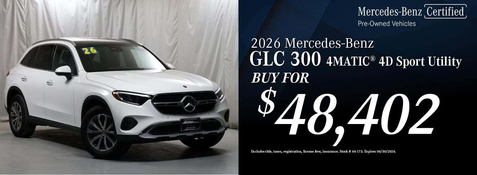 2026 Mercedes-Ben GLC 300 Special | Autohaus on Edens