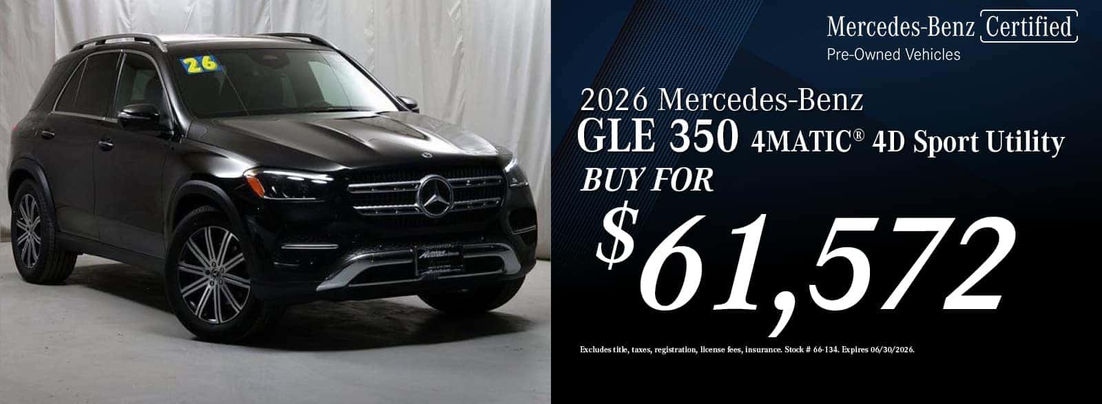 2026 Mercedes-Benz GLE 350 Special | Autohaus on Edens