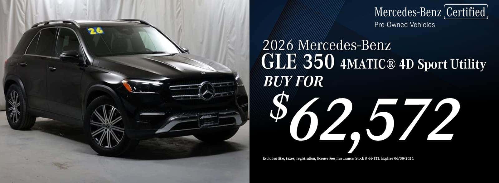 2026 Mercedes-Benz GLE 350 Special | Autohaus on Edens