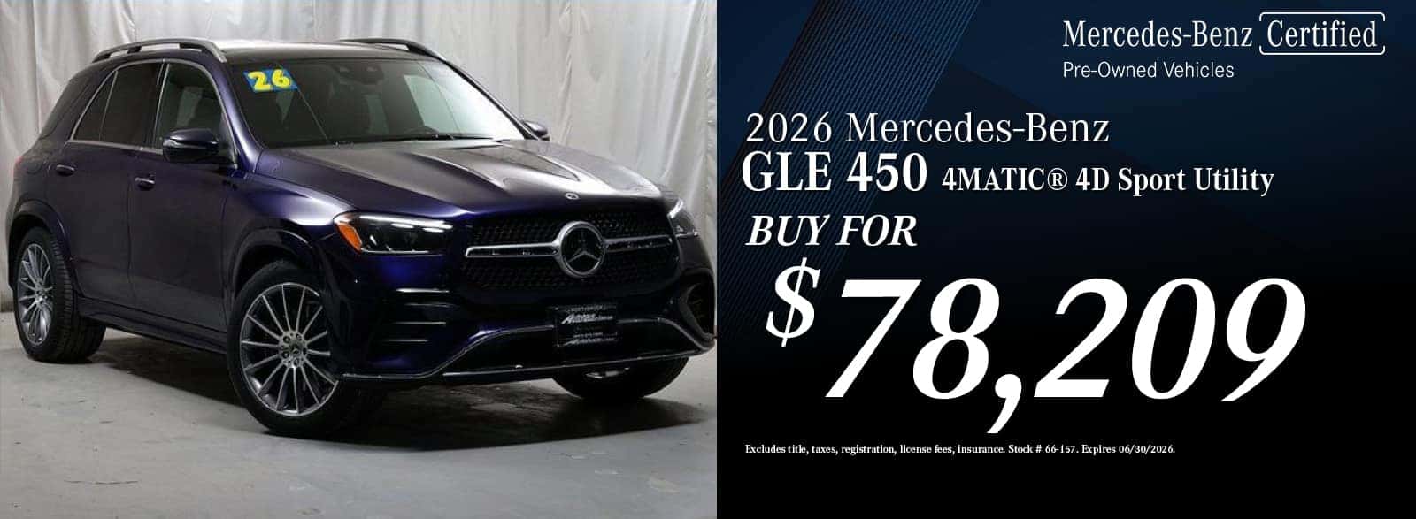 2026 Mercedes-Benz GLE 450 Special | Autohaus on Edens