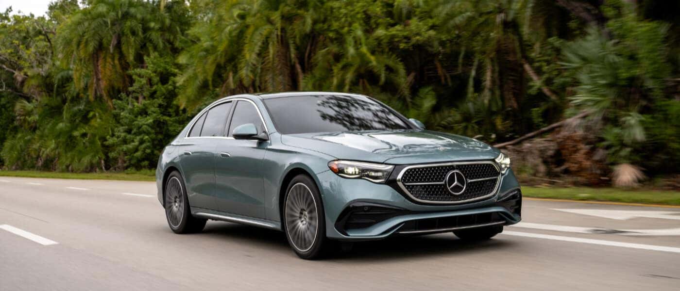 2026 Mercedes-Benz E-Class Sedan Exterior Tropic Highway