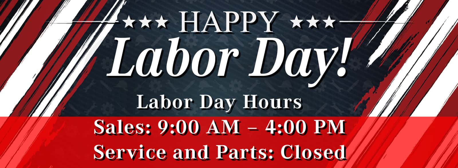 Labor Day Hours