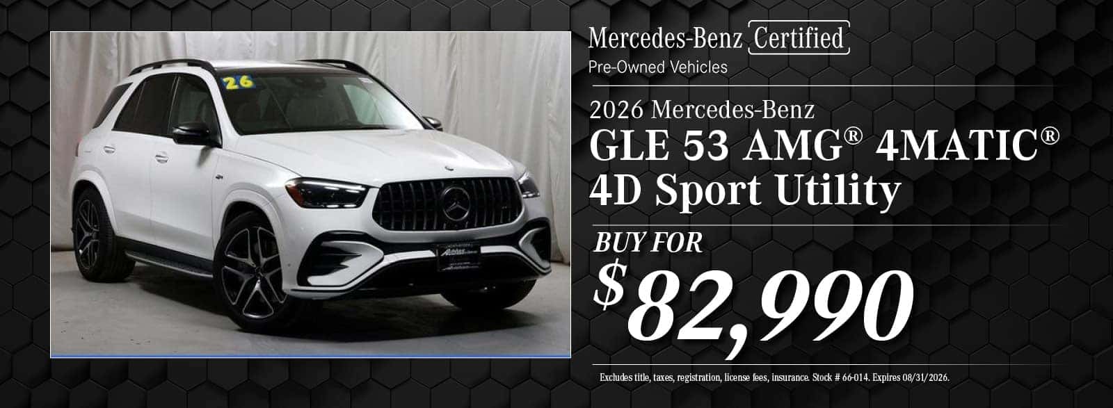 2026 Mercedes-Benz GLE 53 Special | Autohaus on Edens