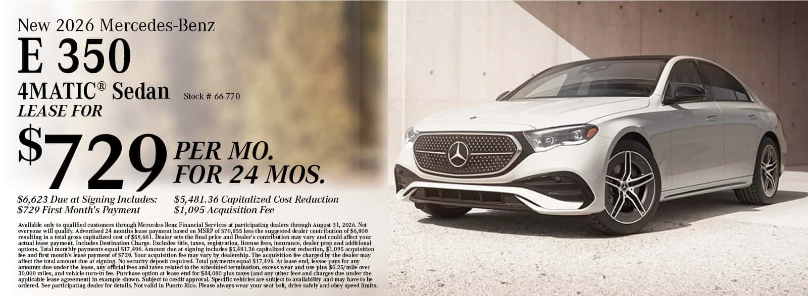2026 Mercedes-Benz E 350 Offer | Northbrook, IL