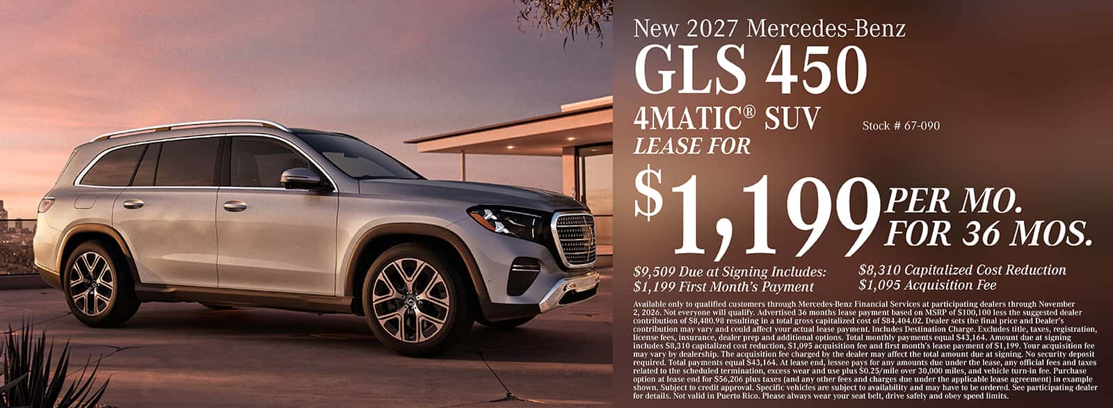 2027 GLS 450 Offer