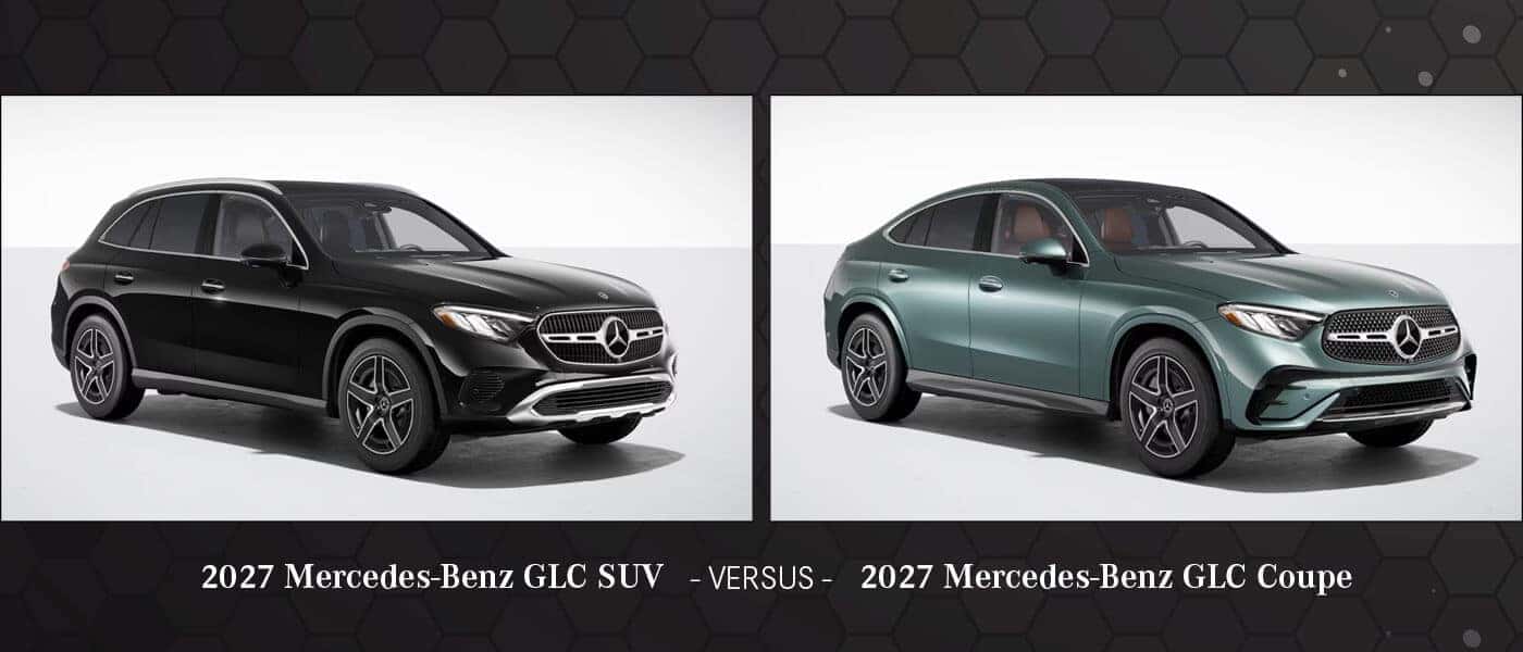 2027 Mercedes-Benz GLC SUV Vs. GLC Coupe