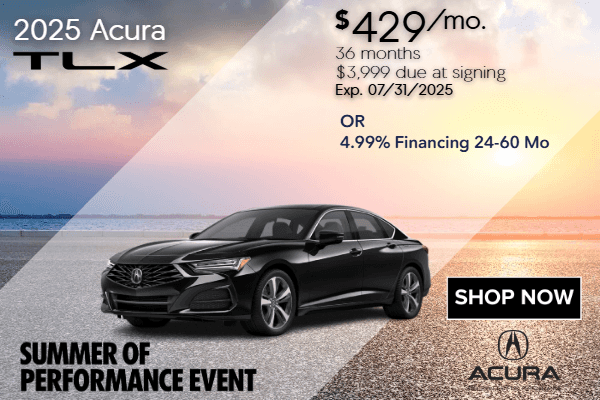 New 2025 Acura TLX Tech