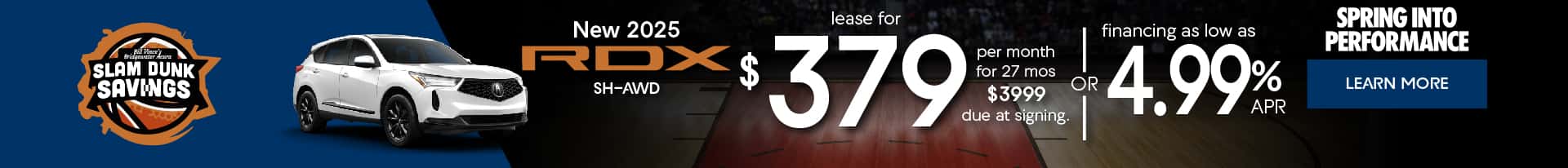 Acura RDX Lease Offers