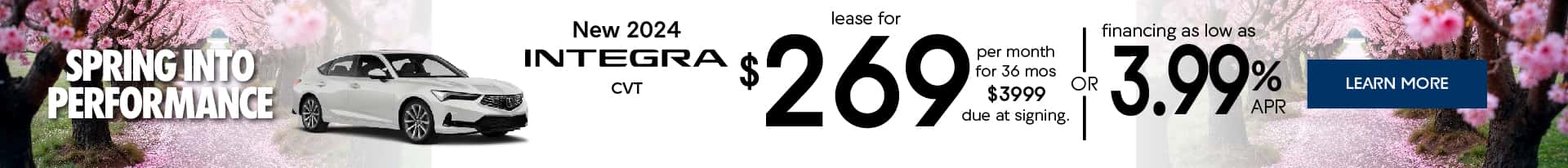 Acura Integra Lease Offers NJ