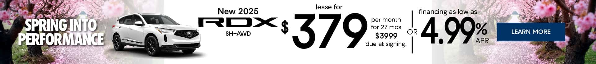 Acura RDX Lease Offers NJ