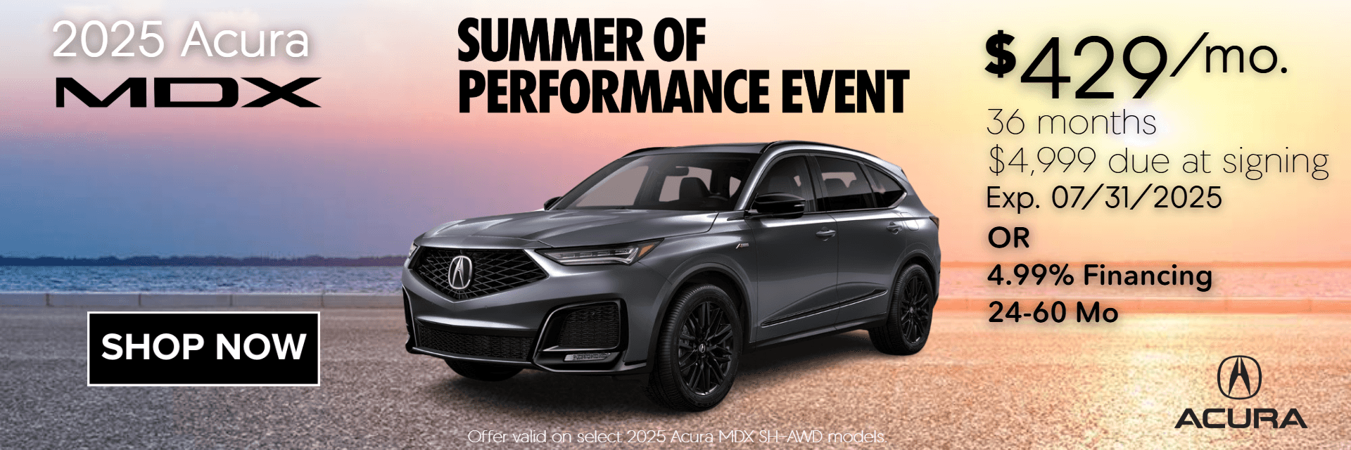 Acura MDX Lease Offers