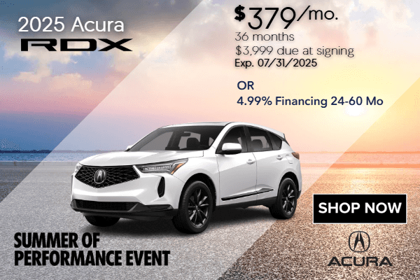 New 2025 Acura RDX SH-AWD 