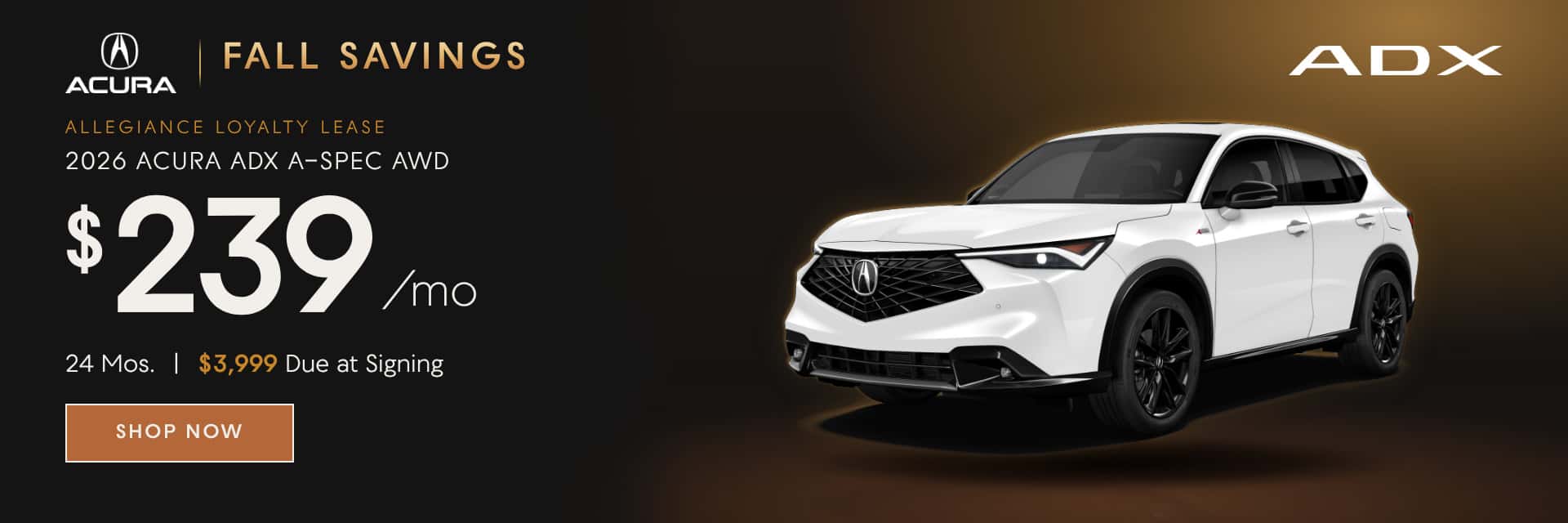 Acura ADX Lease Offer NJ