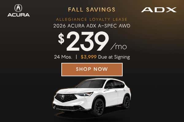 2026 Acura ADX A-Spec AWD