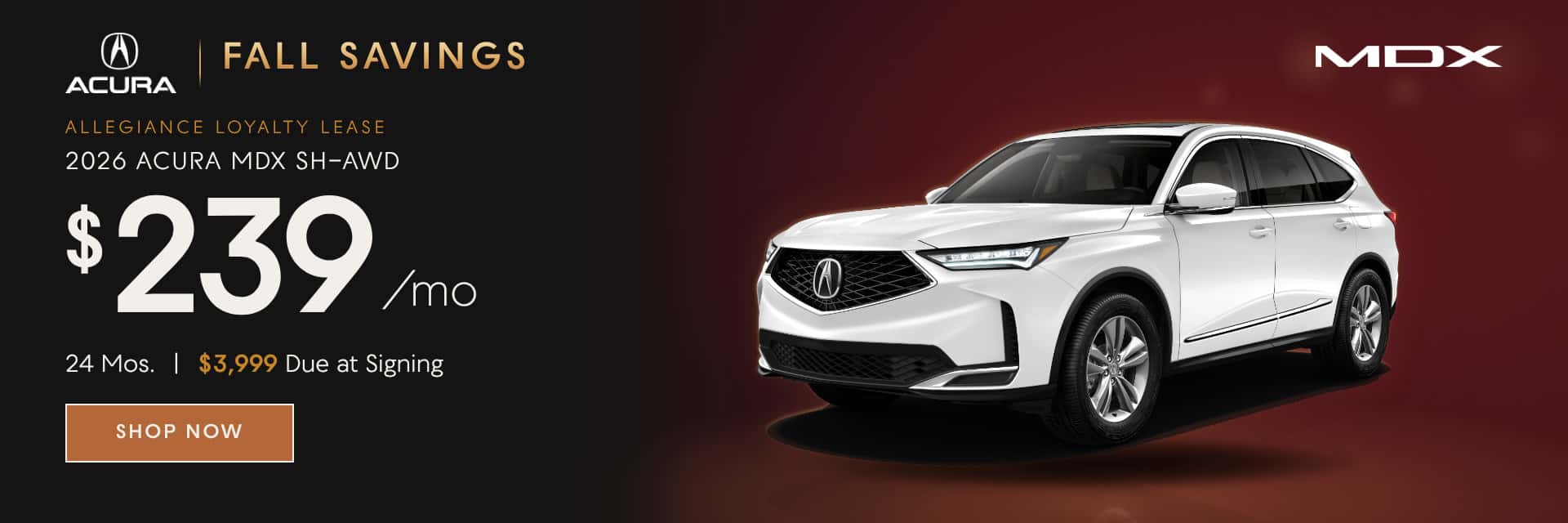 Acura MDX Lease Offer NJ