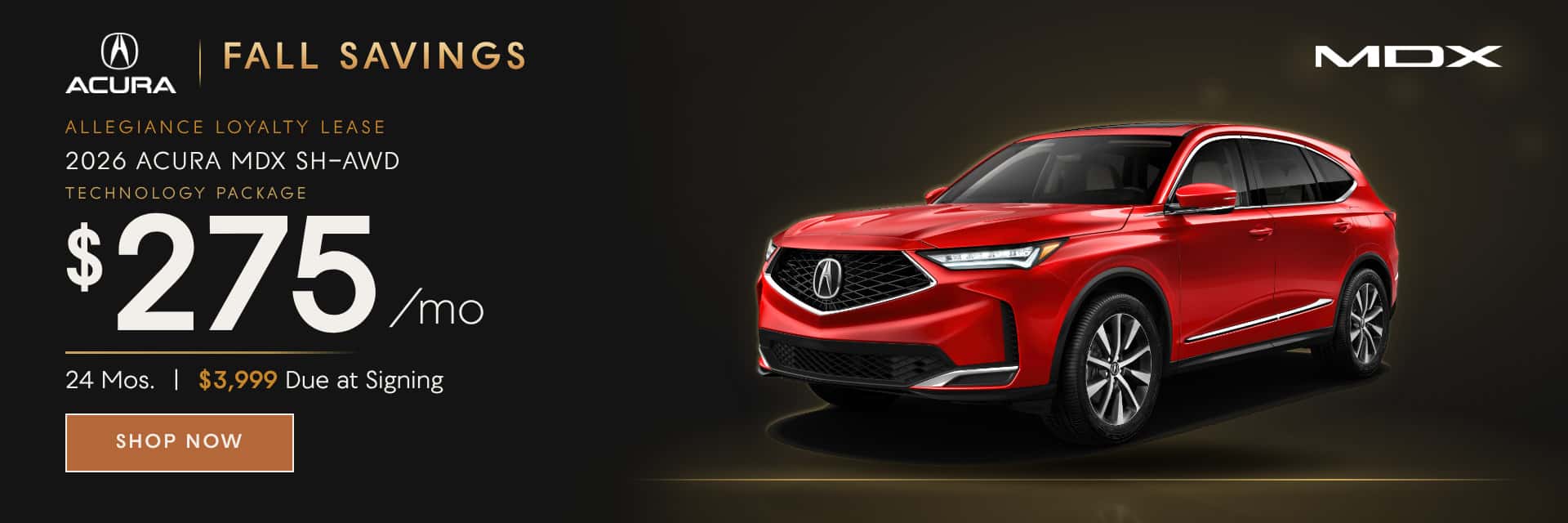 Acura MDX Lease Offer NJ