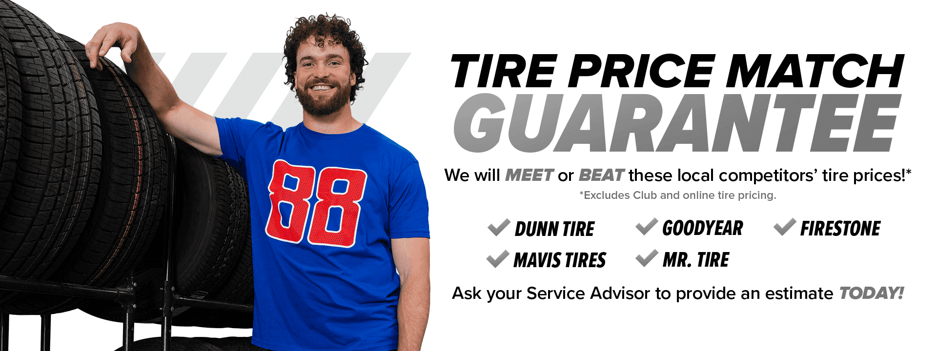 West Herr Tire Price Match Guarantee