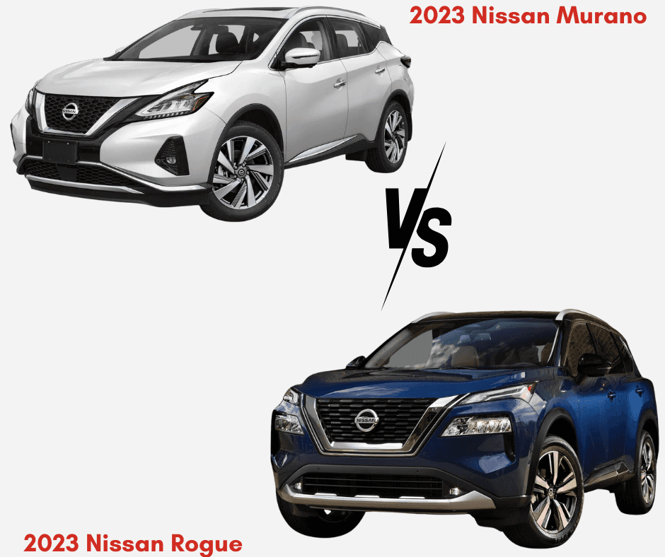 2023 Nissan Murano vs. 2023 Nissan Rogue Campbell Nissan