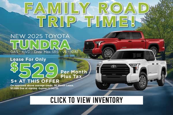 NEW 2025 Tundra June Lease Offer