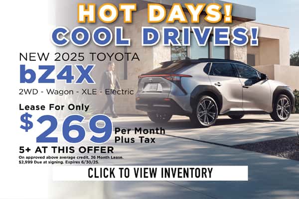 NEW 2025 bZ4X June Lease Offer