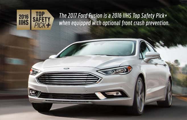 2017 Ford Fusion Top Safety Pick 2017 Ford Fusion Top Safety Pick