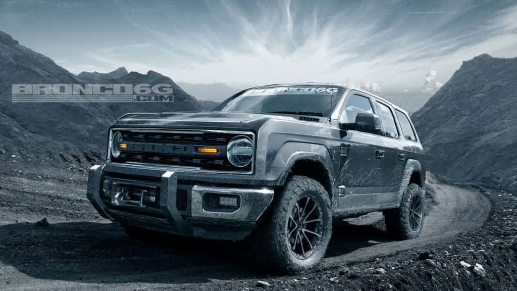 What the 2020 Ford Bronco could look like.