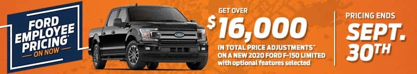 Employee pricing banner ends September 30