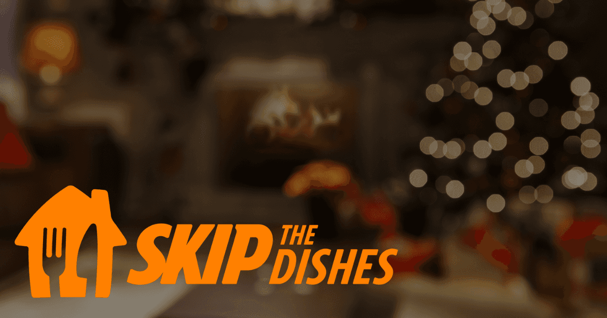 Win a 100 gift card to Skip The Dishes WinItWednesday