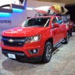 Red Chevrolet Colorado Z71