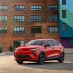 Red 2027 Chevrolet Bolt EV