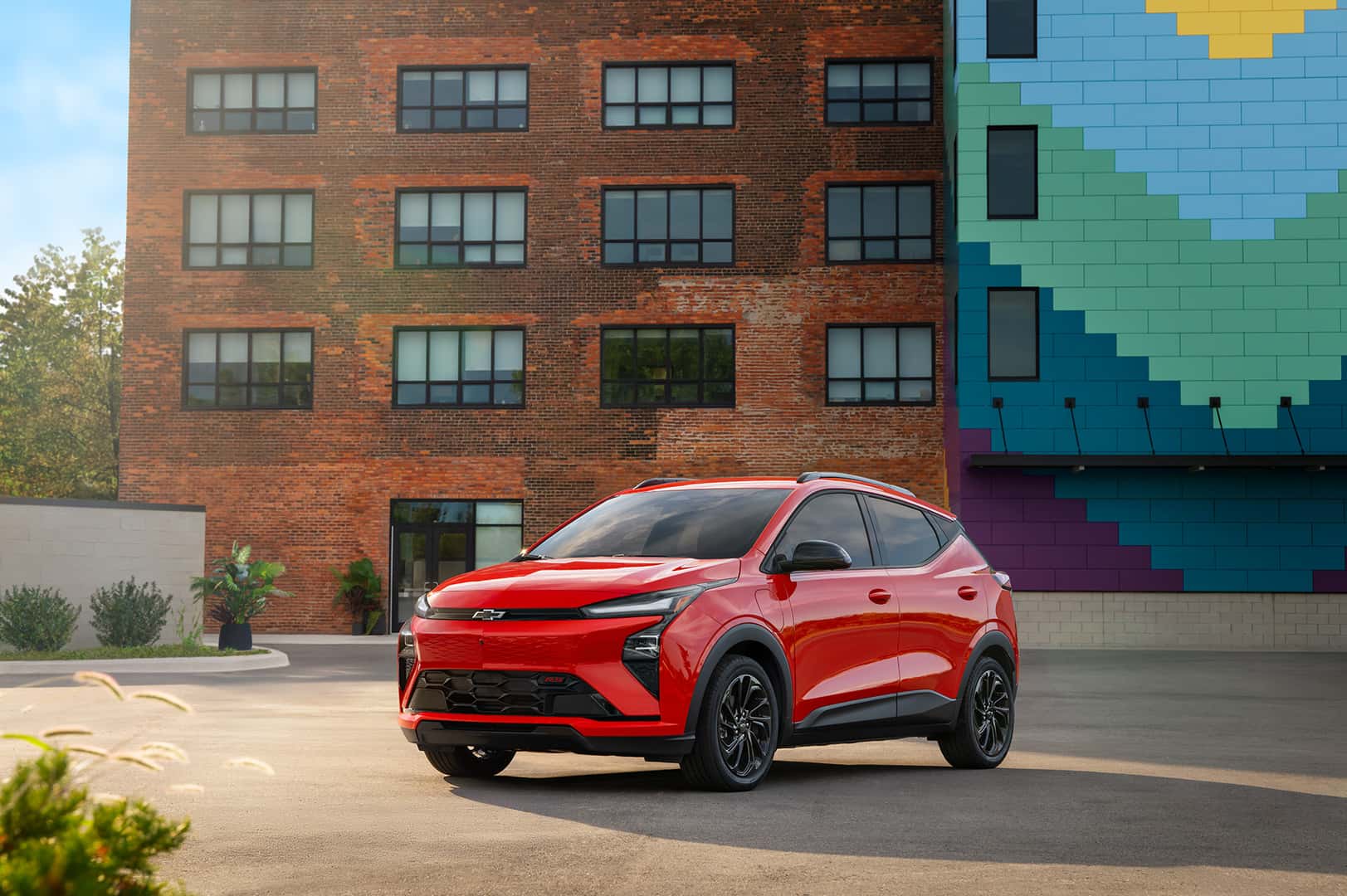 Red 2027 Chevrolet Bolt EV