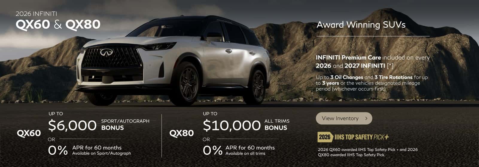 SD 2027 QX65 APR Offer 