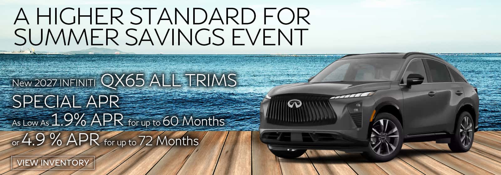 QX65 APR offer