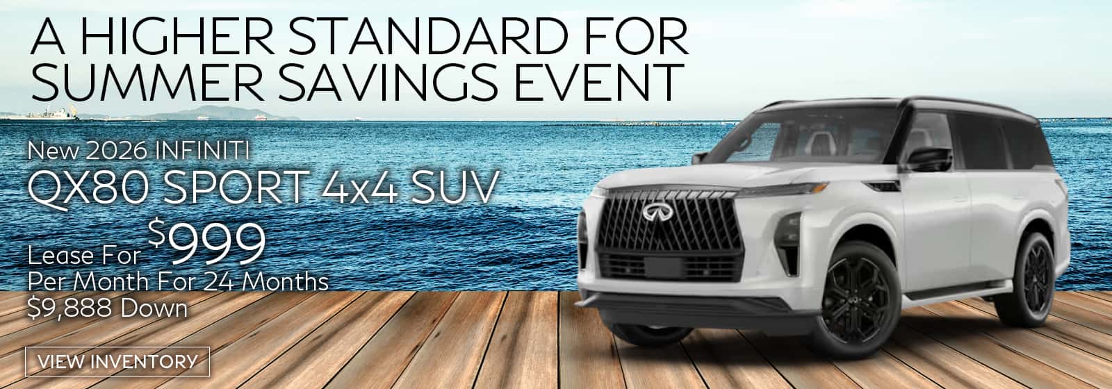 QX80 Sport Lease Offer
