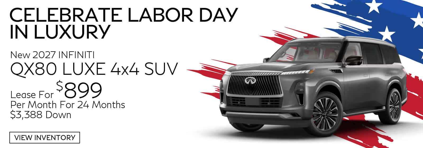 QX80 Luxe Lease