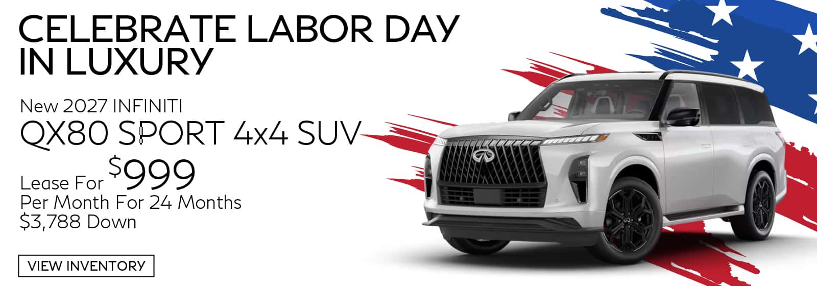 QX80 Sport Lease