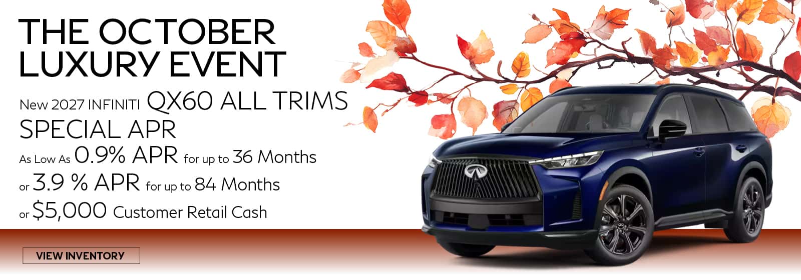 QX60 all trims special APR