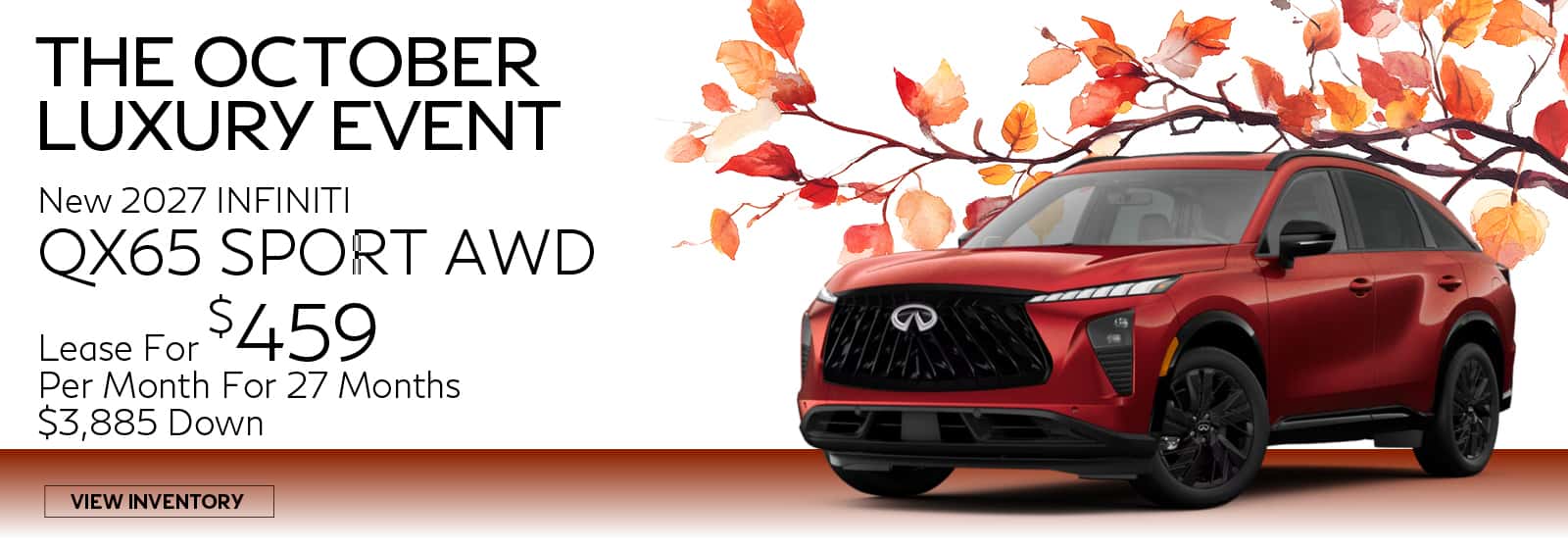 QX65 Sport AWD Lease Fette