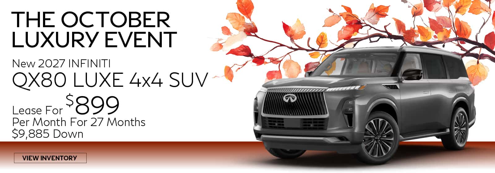 QX80 Luxe Lease Fette