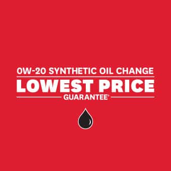 0W-20 Synthetic Oil Change Lowest Price Guarantee