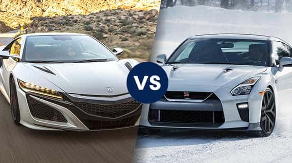 Comparison 17 Acura Nsx Vs 17 Nissan Gt R Friendly Acura Of Middletown