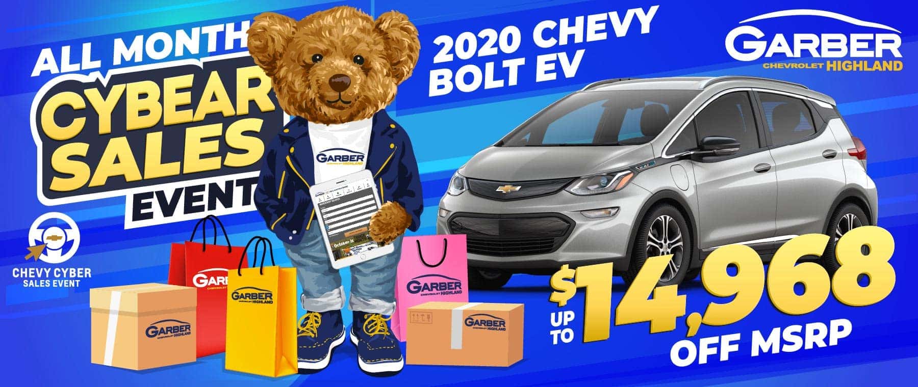 2020 Chevy Bolt EV - SAVE up to $14,968 off MSRP