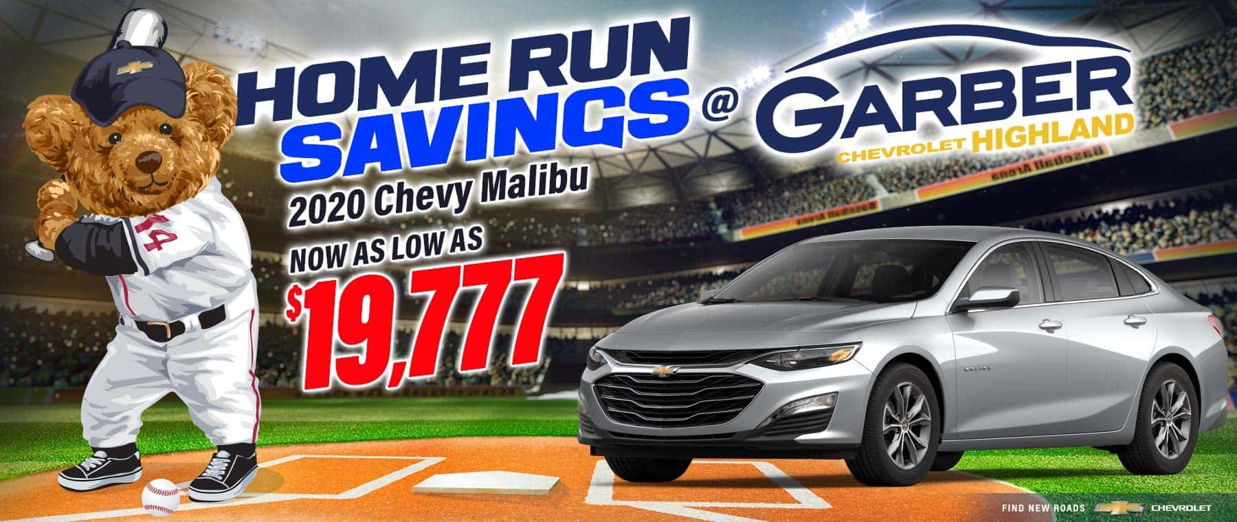 2020 Chevy Malibu - as low as $19,777