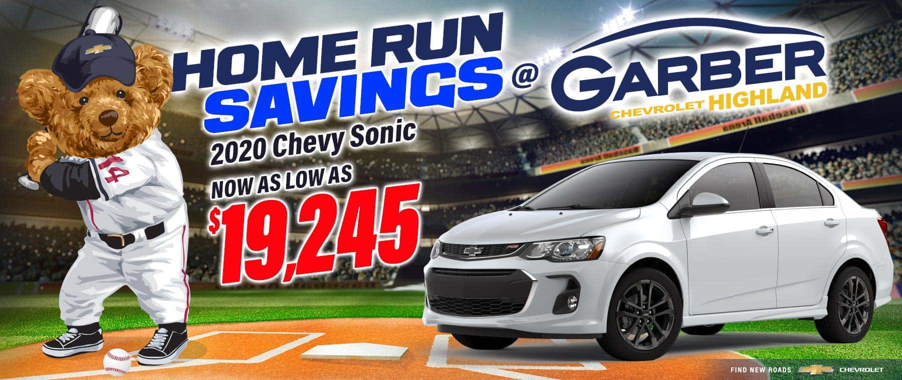 2020 Chevy Sonic - as low as $19,245
